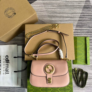 Gucci 735101 Gucci Blondie Top-handle Bag Light pink - Default Title - View 1