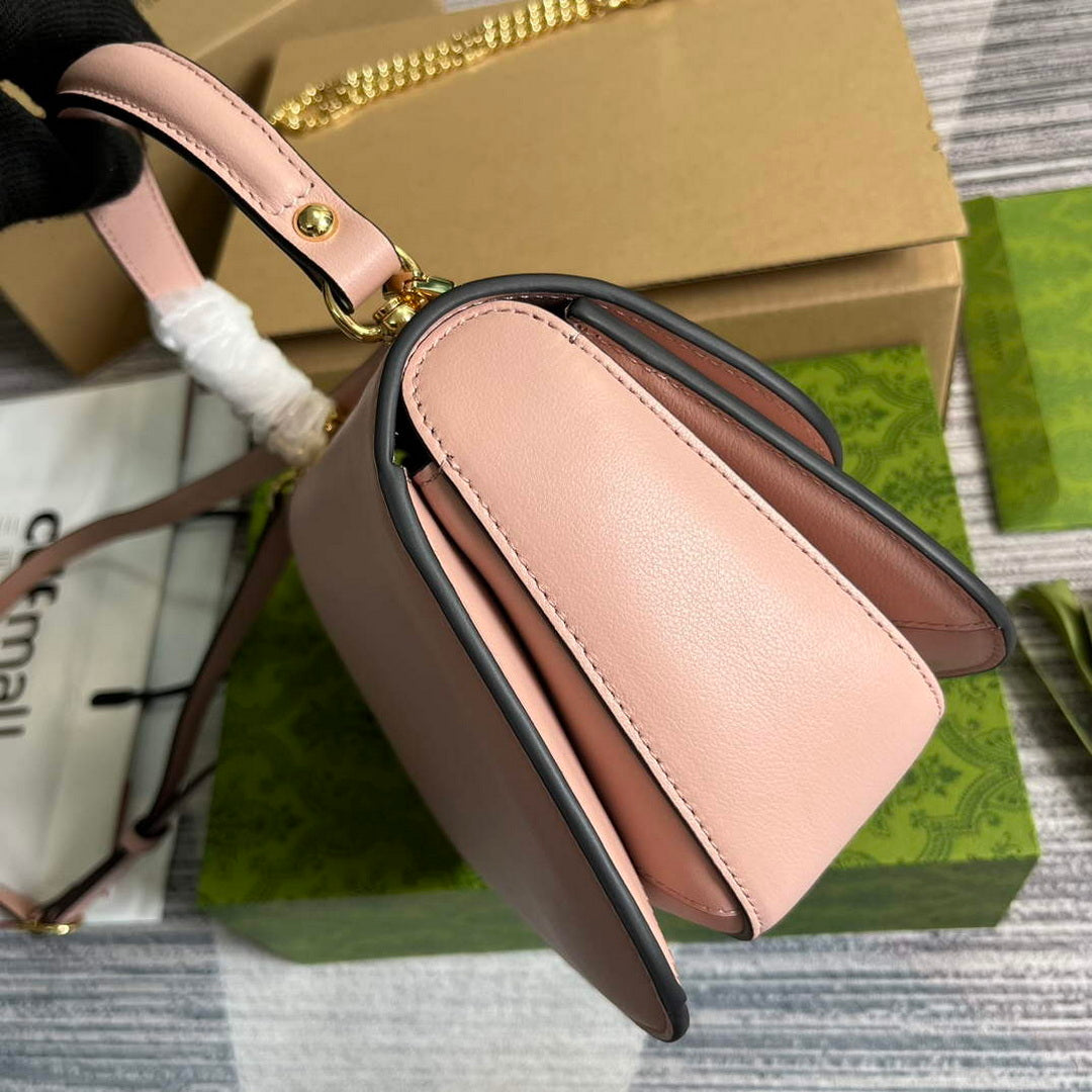 Gucci 735101 Gucci Blondie Top-handle Bag Light pink - Default Title - View 3