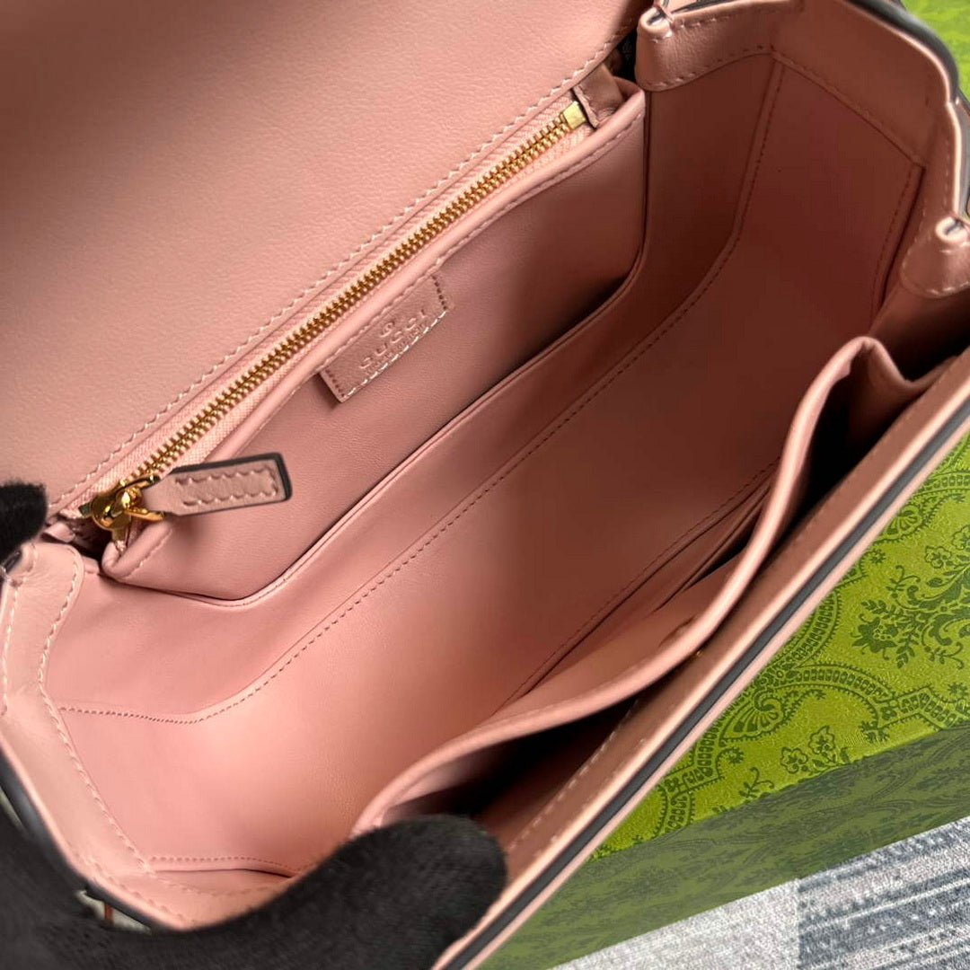 Gucci 735101 Gucci Blondie Top-handle Bag Light pink - Default Title - View 8