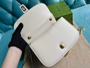 Gucci 735101 Gucci Blondie Top-handle Bag White - Default Title - View 6