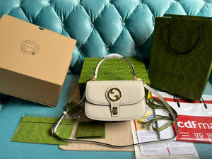 Gucci 735101 Gucci Blondie Top-handle Bag White - Default Title - View 9