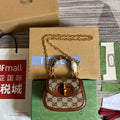 Gucci 735116 Gucci Bamboo 1947 mini top handle bag - Default Title - View 1