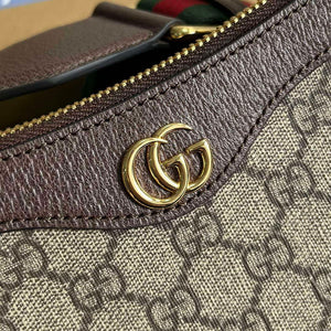 Gucci 735132 Ophidia GG Small Handbag Brown - Default Title - View 5