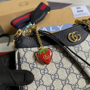 Gucci 735132 Ophidia small handbag Black - Default Title - View 6