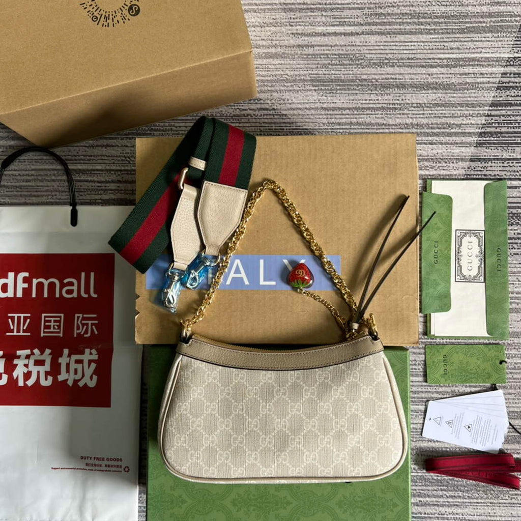Gucci 735132 Ophidia small handbag Oatmeal