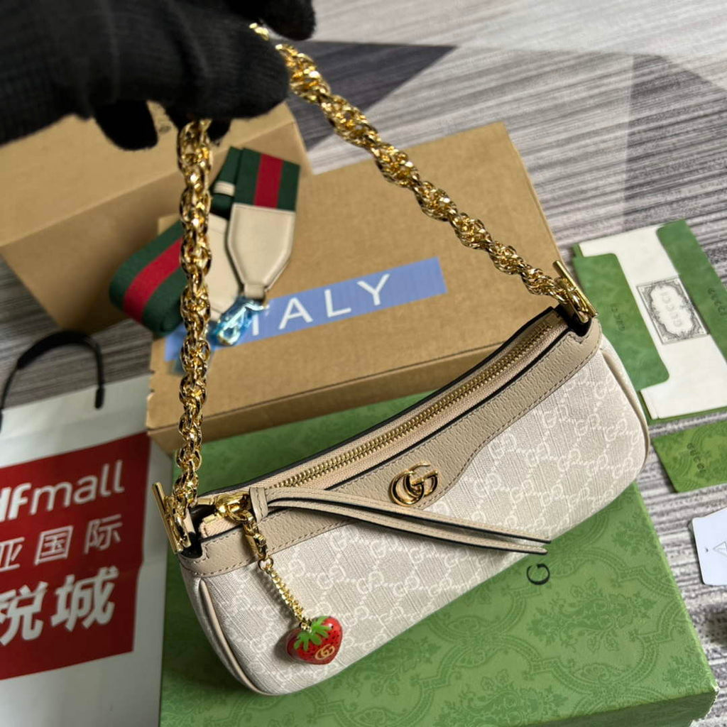 Gucci 735132 Ophidia small handbag Oatmeal