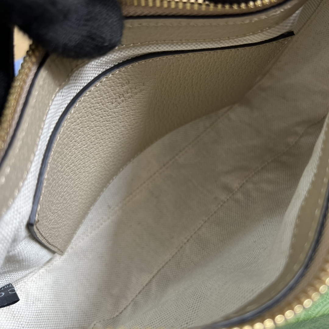Gucci 735145 GG Supreme Ophidia small handbag Oatmeal - Default Title - View 9