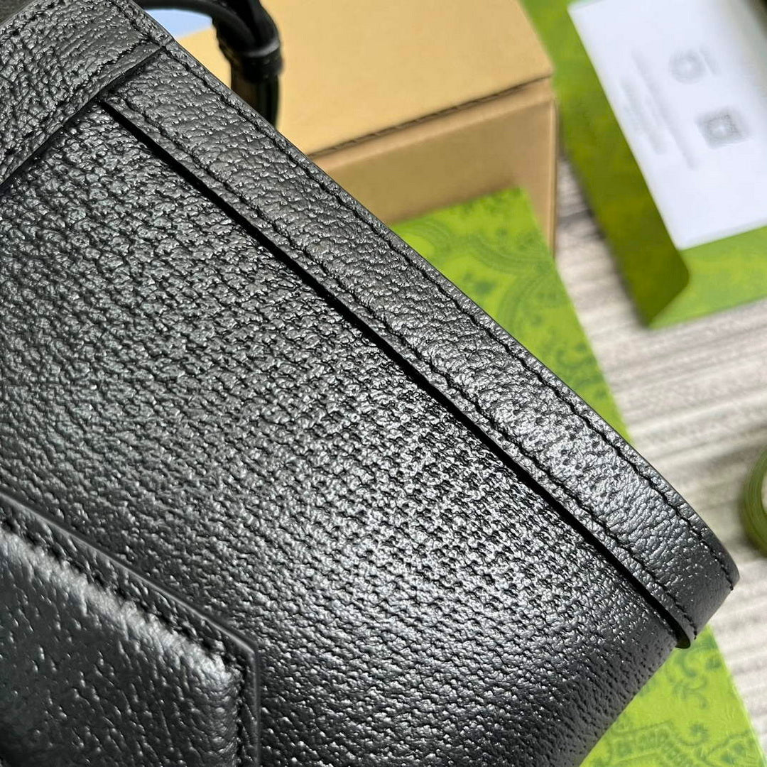 Gucci 735153 Gucci Diana Small Shoulder Bag Black - Default Title - View 8