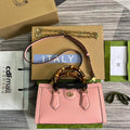 Gucci 735153 Gucci Diana Small Shoulder Bag Pink - Default Title - View 1