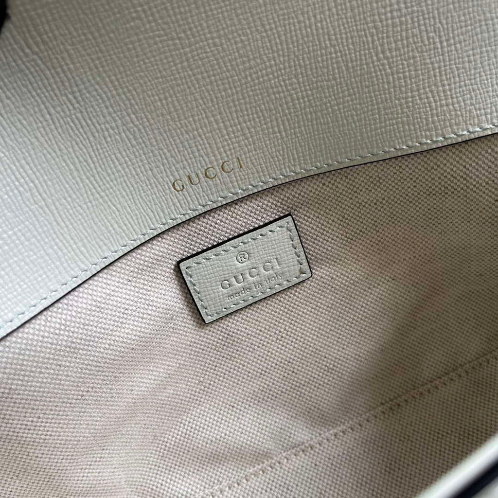 Gucci 735178 Gucci Horsebit 1955 small shoulder bag Mint Green