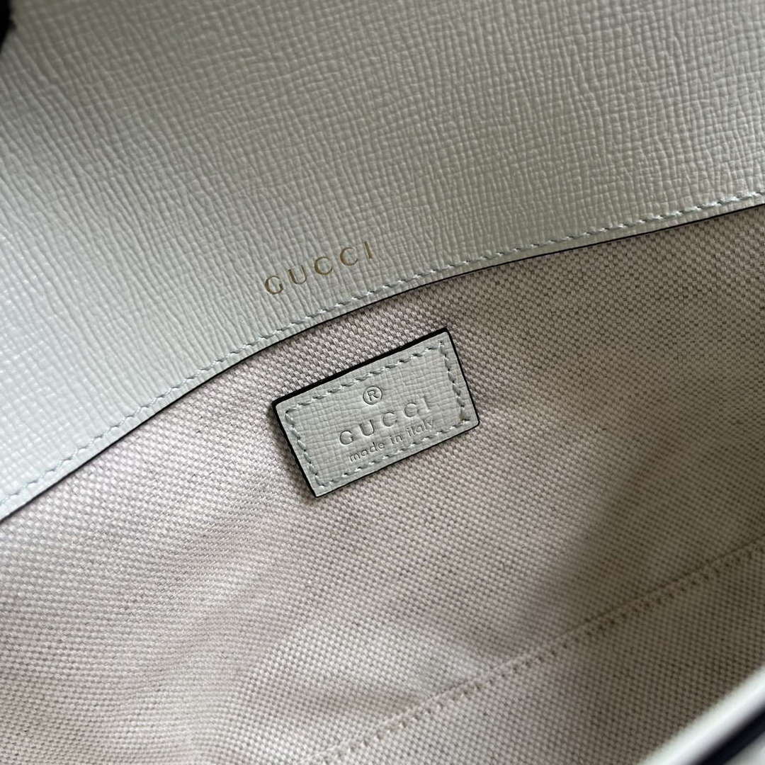 Gucci 735178 Gucci Horsebit 1955 small shoulder bag Mint Green - Default Title - View 10