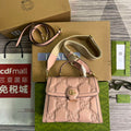 Gucci 736877 GG Matelass¨¦ Handbag Pink