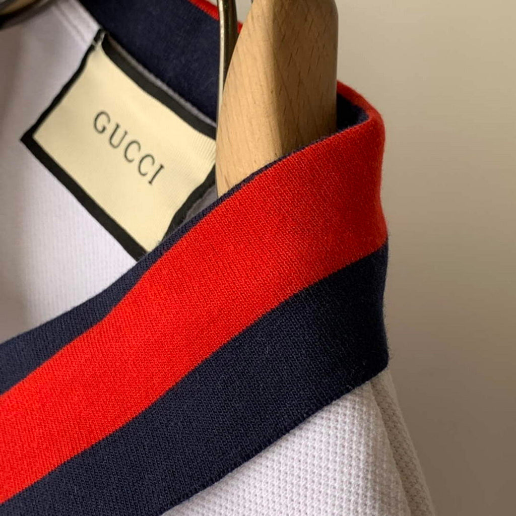 Gucci 737667 Men's Cotton piquet polo shirt G66743