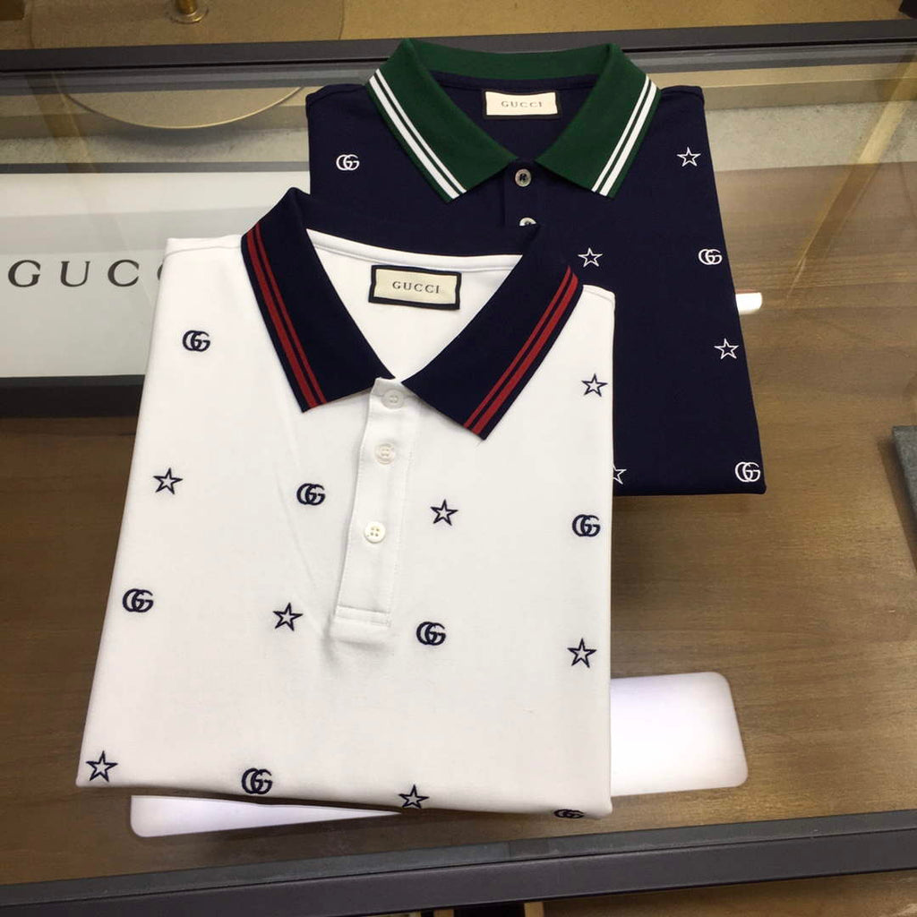 Gucci 737667 Men's Cotton piquet polo shirt G66749