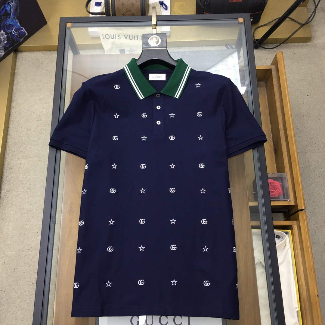 Gucci 737667 Men's Cotton piquet polo shirt G66749