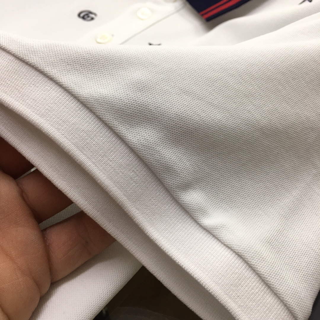 Gucci 737667 Men's Cotton piquet polo shirt G66748