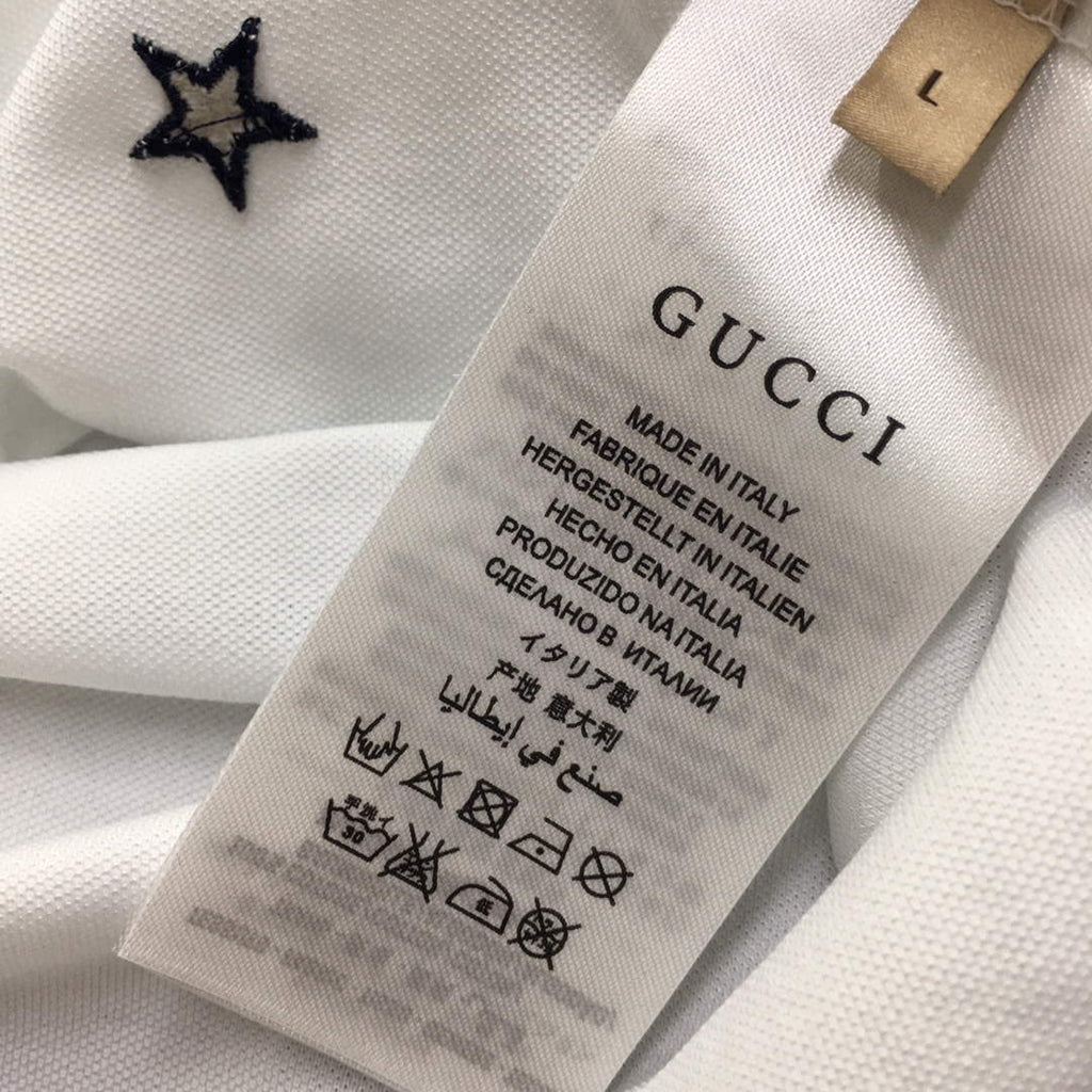 Gucci 737667 Men's Cotton piquet polo shirt G66748