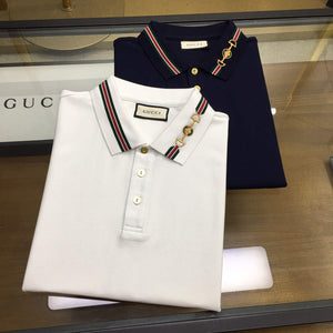 Gucci 737667 Men's Cotton piquet polo shirt G66750 - M - View 2
