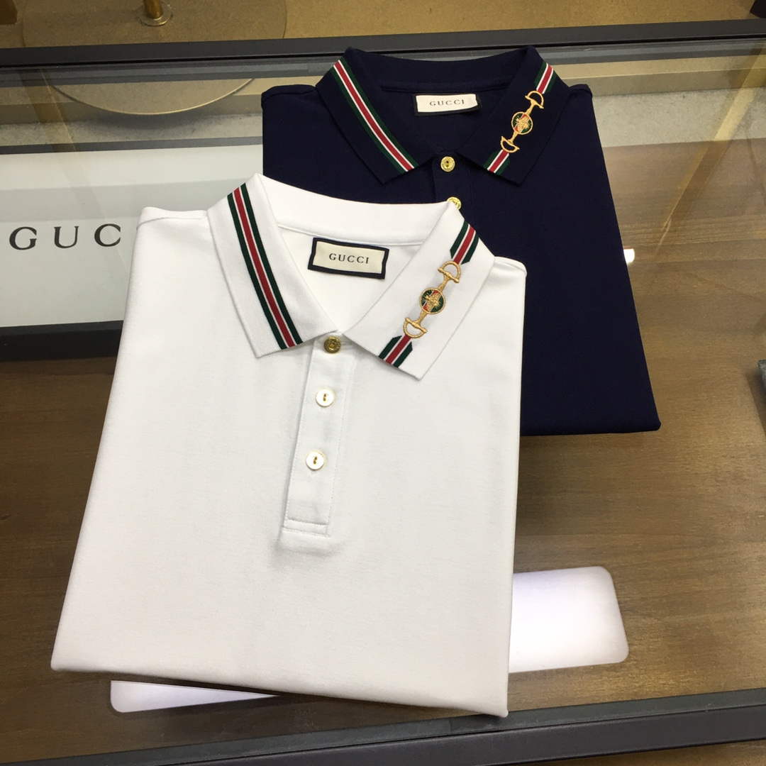 Gucci 737667 Men's Cotton piquet polo shirt G66750