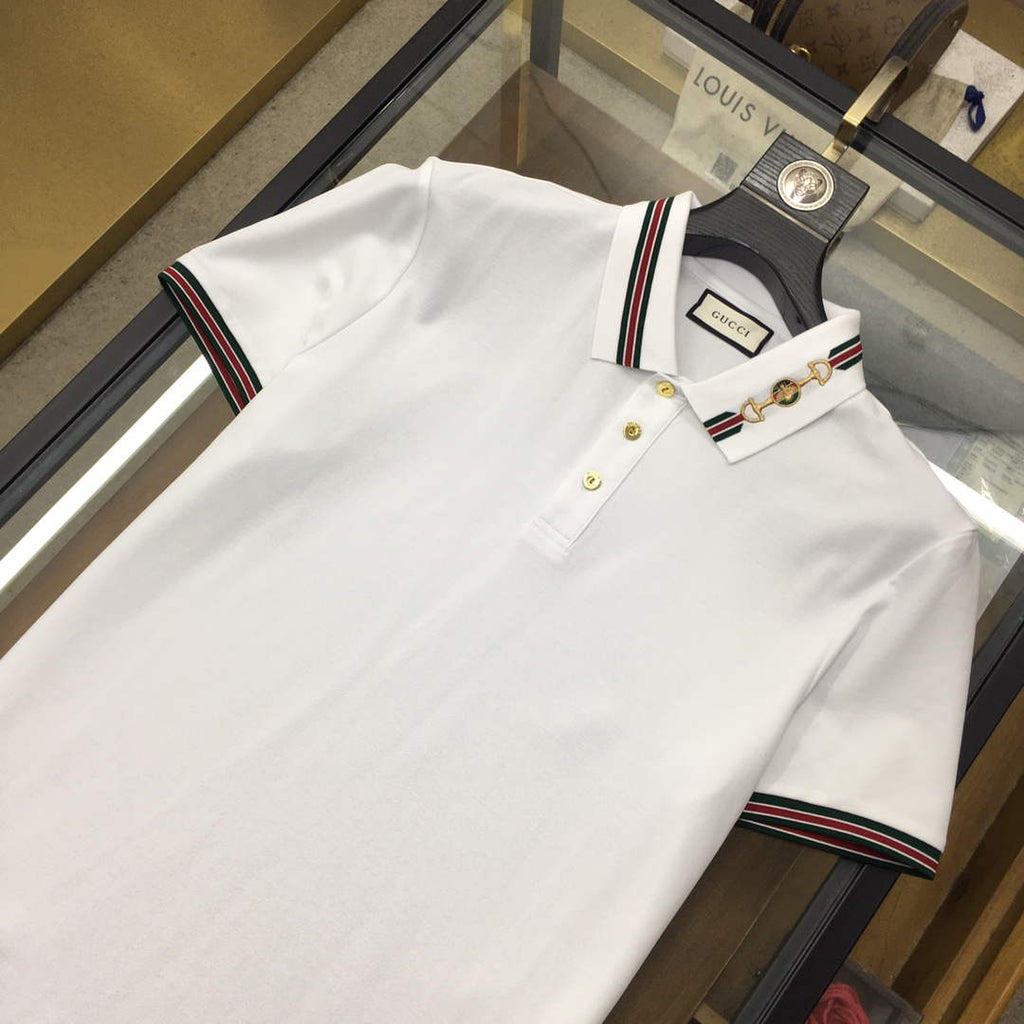 Gucci 737667 Men's Cotton piquet polo shirt G66750