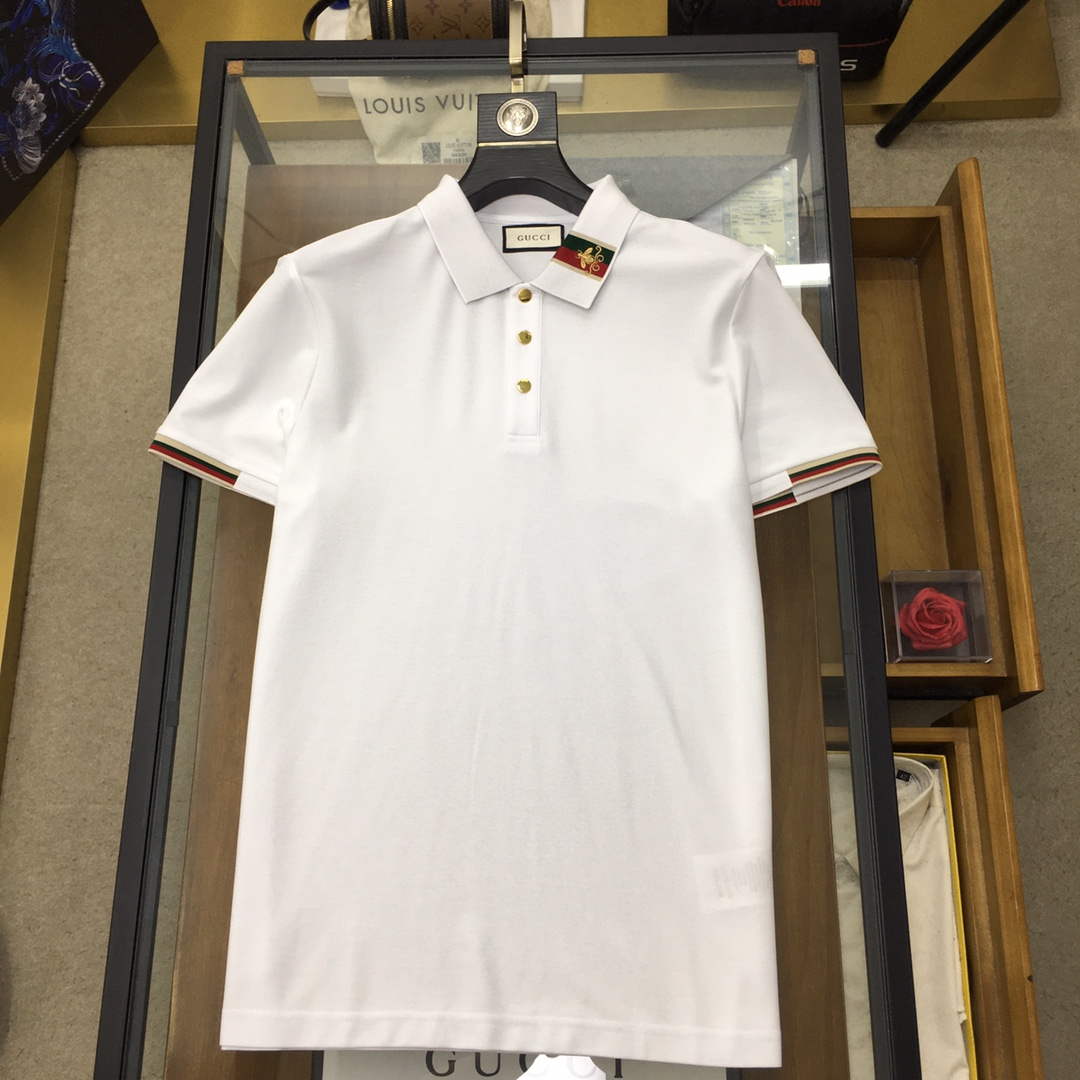 Gucci 737667 Men's Cotton piquet polo shirt G66752