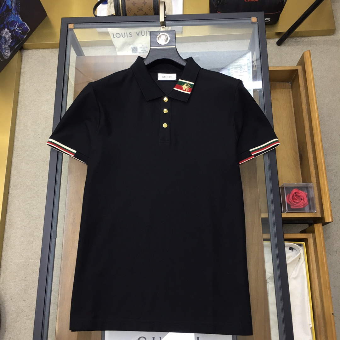 Gucci 737667 Men's Cotton piquet polo shirt G66753