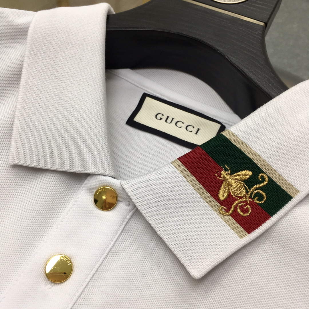 Gucci 737667 Men's Cotton piquet polo shirt G66752