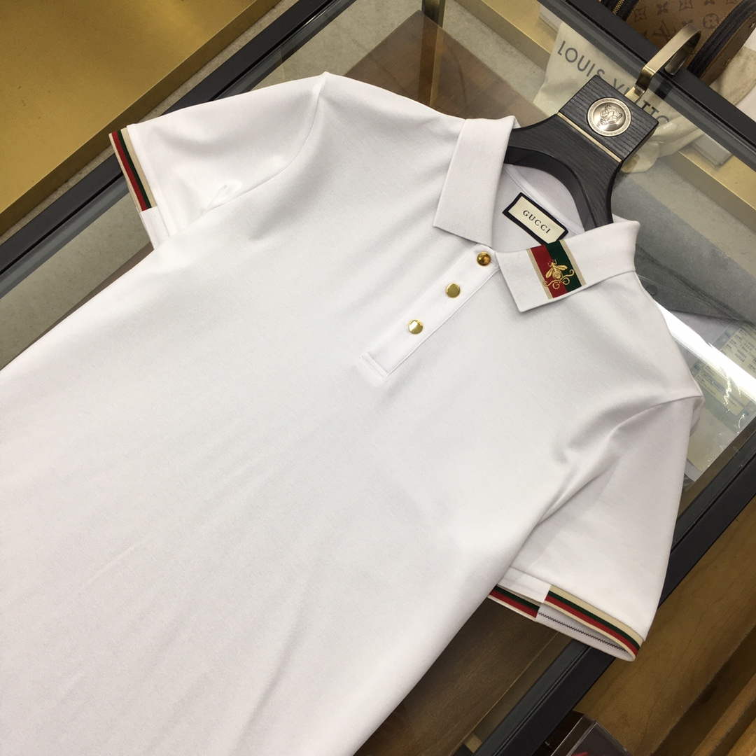 Gucci 737667 Men's Cotton piquet polo shirt G66752