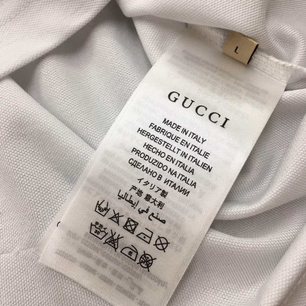 Gucci 737667 Men's Cotton piquet polo shirt G66752