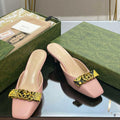 Gucci 738685 Women's Interlocking G Mule G38273 - US 4=Euro 35 - View 1