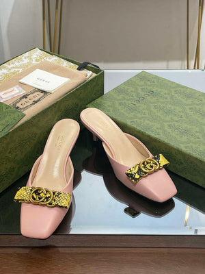 Gucci 738685 Women's Interlocking G Mule G38273 - US 4=Euro 35 - View 1