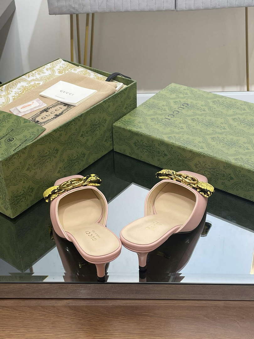Gucci 738685 Women's Interlocking G Mule G38273