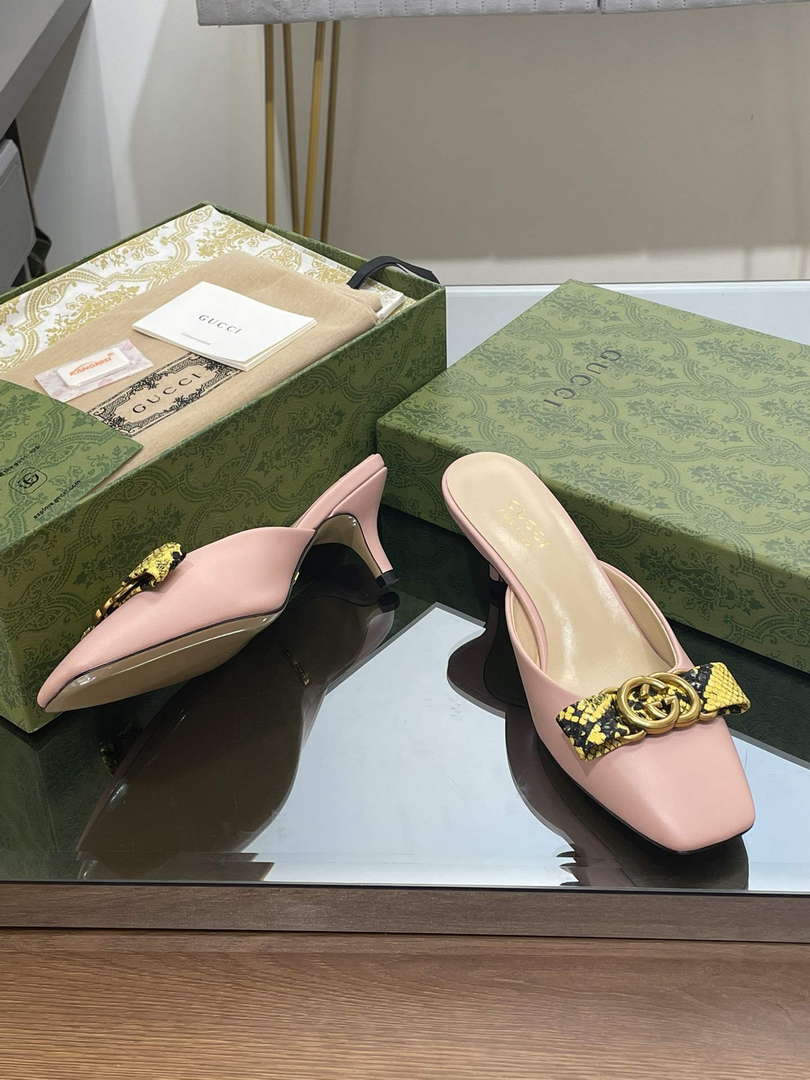 Gucci 738685 Women's Interlocking G Mule G38273 - US 4=Euro 35 - View 6