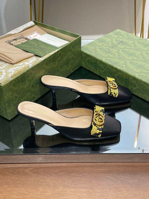 Gucci 738685 Women's Interlocking G Mule G38274 - US 4=Euro 35 - View 2