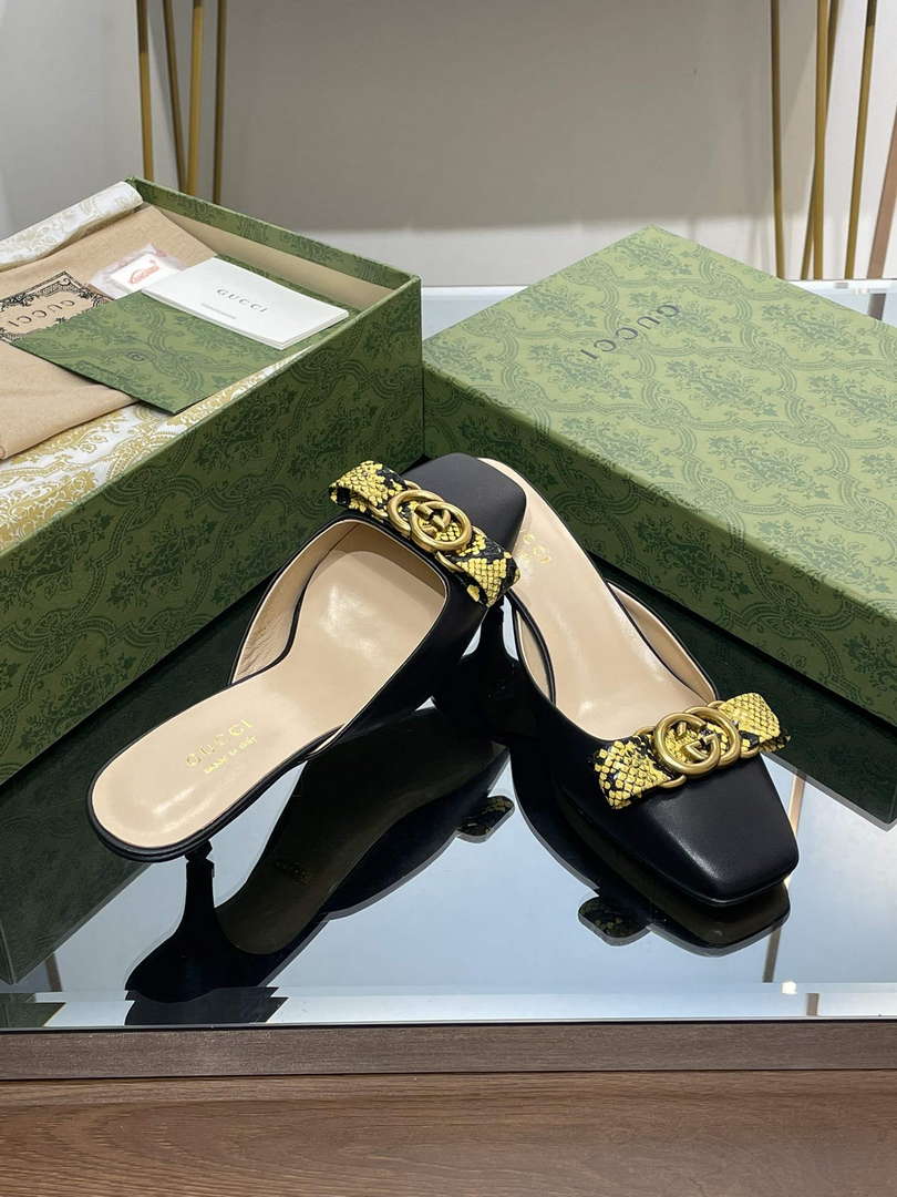 Gucci 738685 Women's Interlocking G Mule G38274 - US 4=Euro 35 - View 7