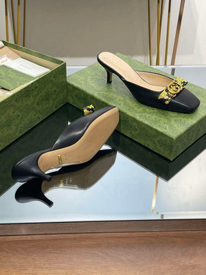 Gucci 738685 Women's Interlocking G Mule G38274 - US 4=Euro 35 - View 9