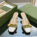 Gucci 738685 Women's Interlocking G Mule G38275 - US 4=Euro 35 - View 1