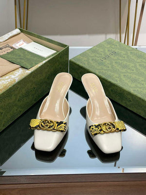 Gucci 738685 Women's Interlocking G Mule G38275 - US 4=Euro 35 - View 1