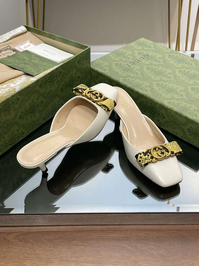 Gucci 738685 Women's Interlocking G Mule G38275 - US 4=Euro 35 - View 6