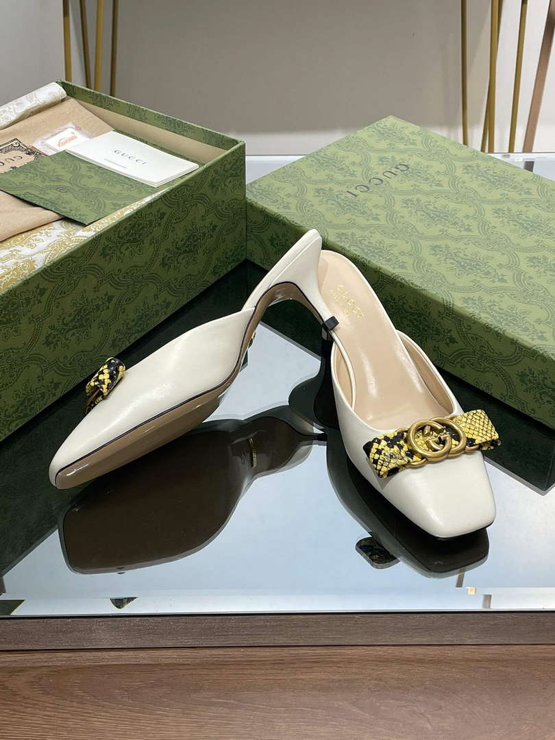 Gucci 738685 Women's Interlocking G Mule G38275