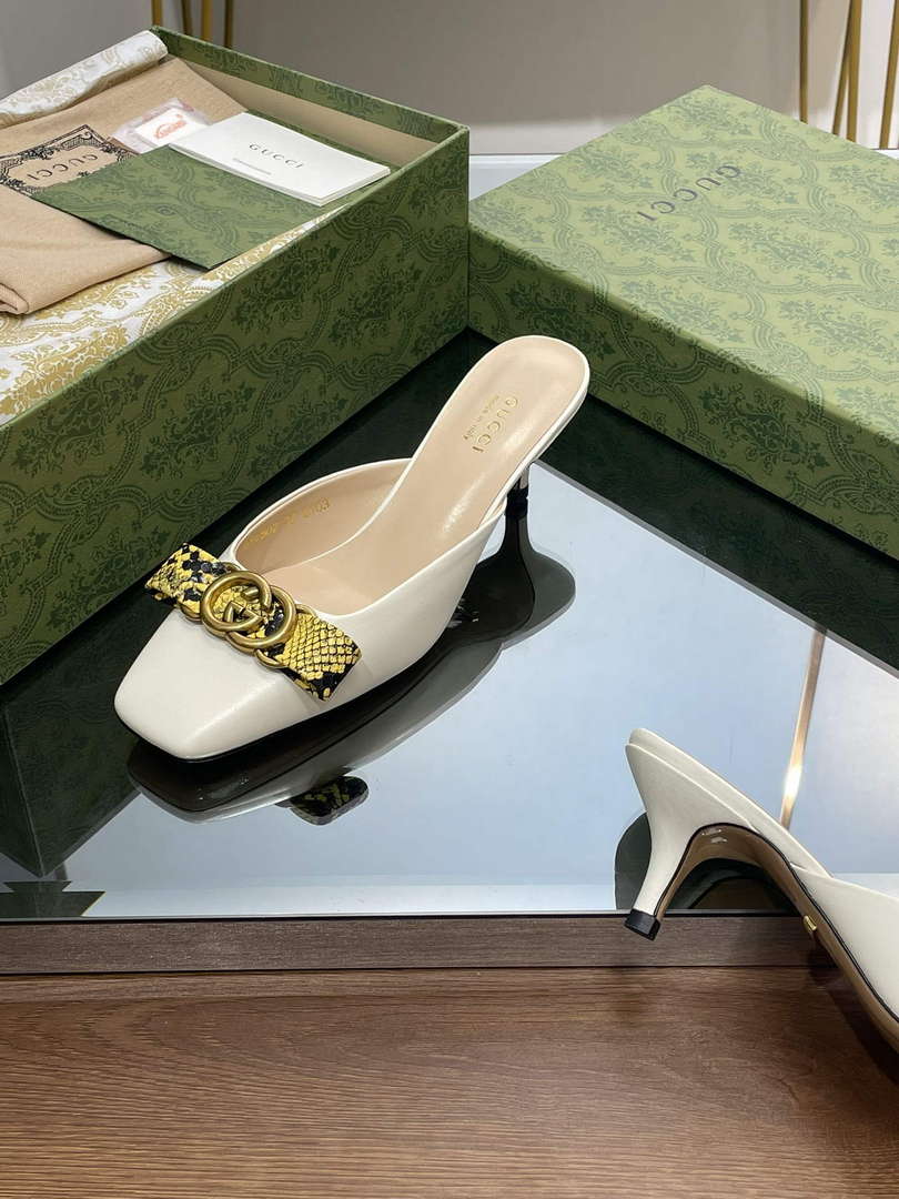 Gucci 738685 Women's Interlocking G Mule G38275 - US 4=Euro 35 - View 8