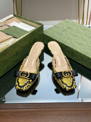 Gucci 738685 Women's Interlocking G Mule G38276 - US 4=Euro 35 - View 1