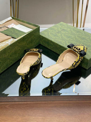 Gucci 738685 Women's Interlocking G Mule G38276 - US 4=Euro 35 - View 4