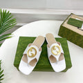 Gucci 739048 Women's Gucci Blondie Thong Sandal G66771 - 35 - View 1