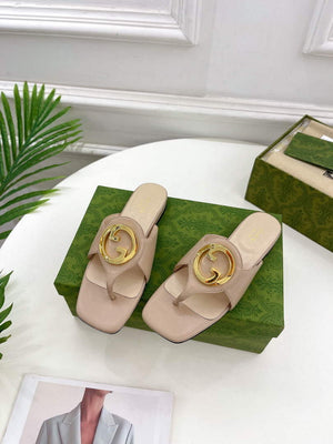 Gucci 739048 Women's Gucci Blondie Thong Sandal G66772 - 35 - View 3