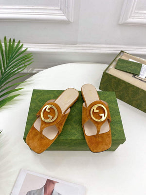 Gucci 739048 Women's Gucci Blondie Thong Sandal G66773 - 35 - View 1