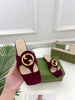 Gucci 739048 Women's Gucci Blondie Thong Sandal G66774 - 35 - View 5