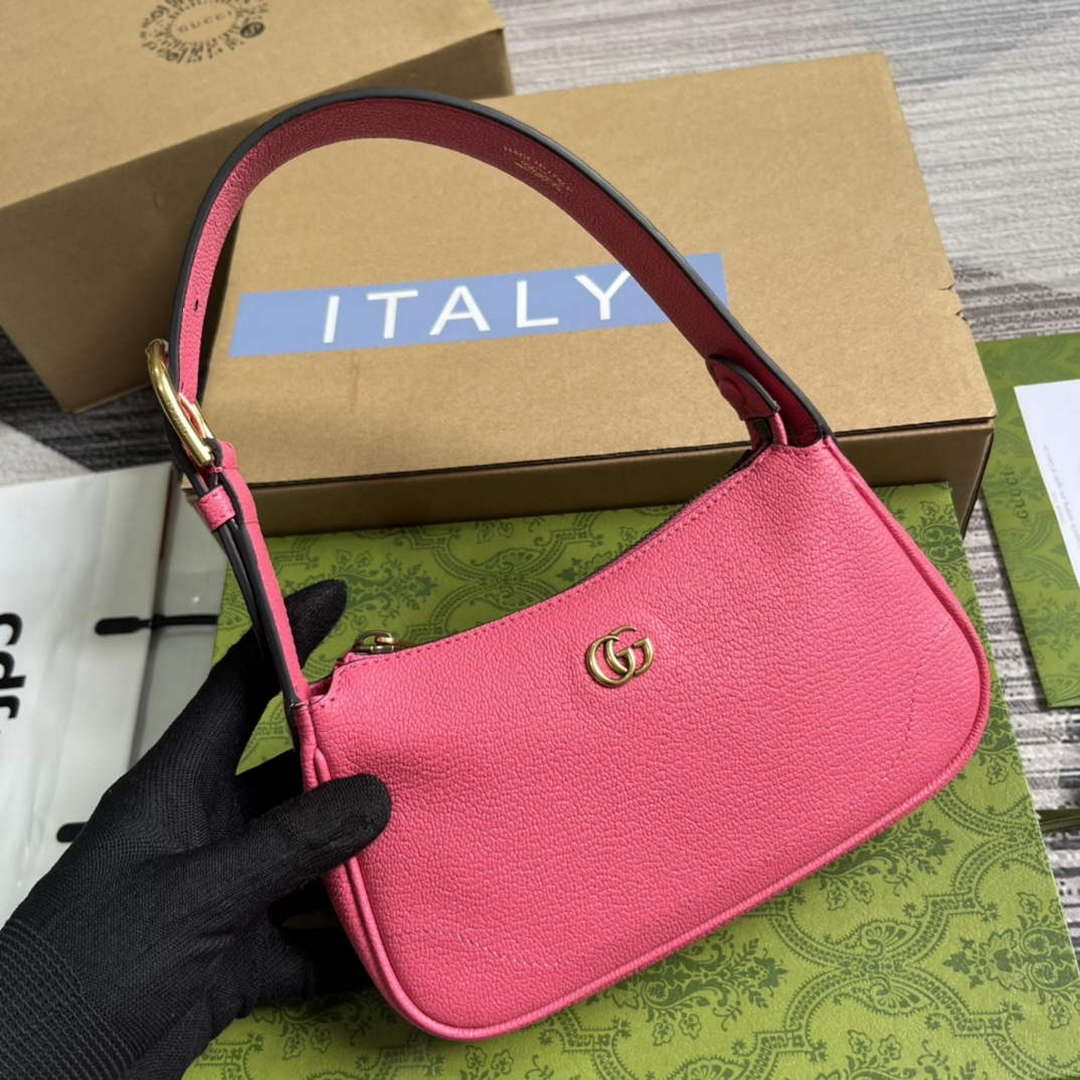 Gucci 739076 Aphrodite Mini Shoulder Bag Pink