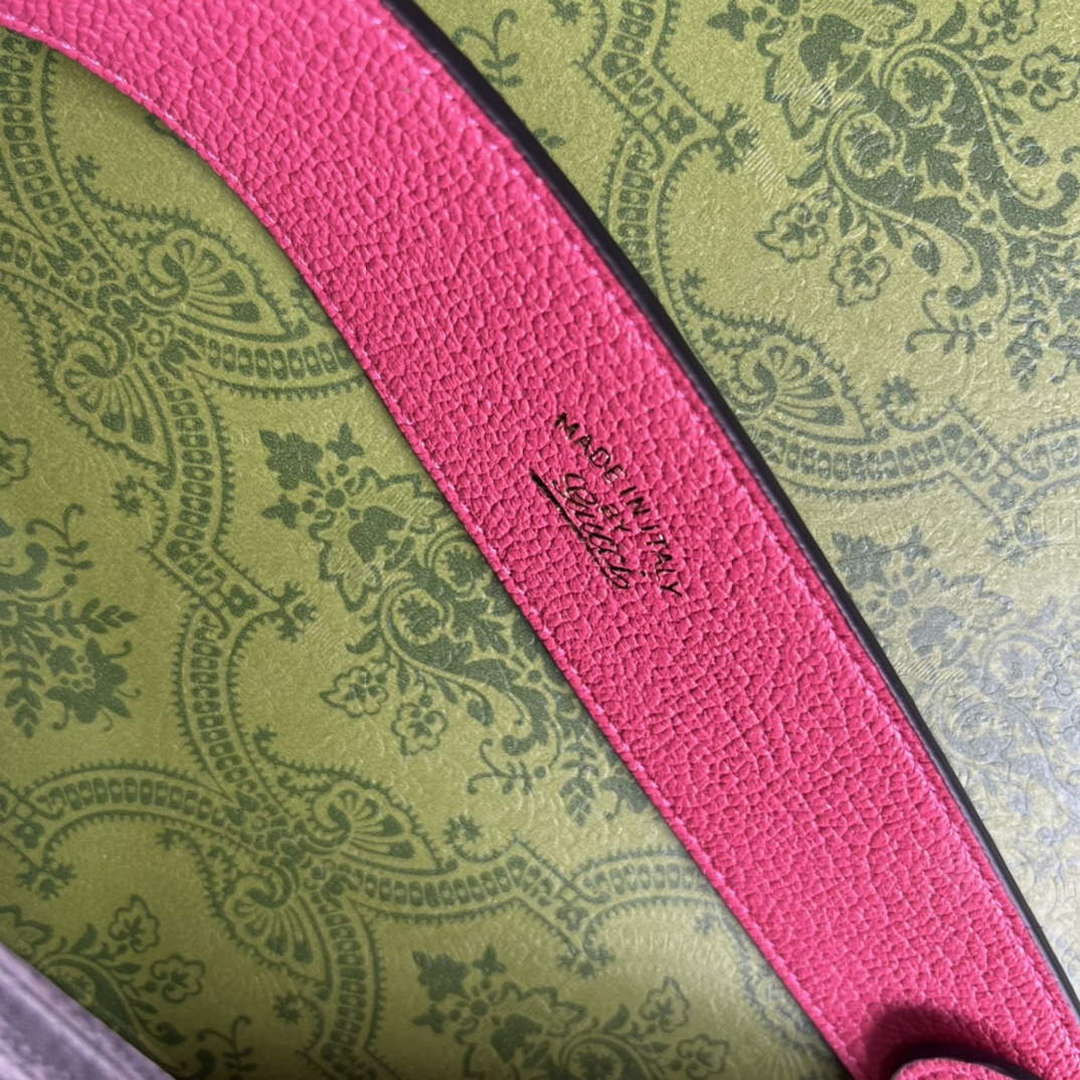 Gucci 739076 Aphrodite Mini Shoulder Bag Pink