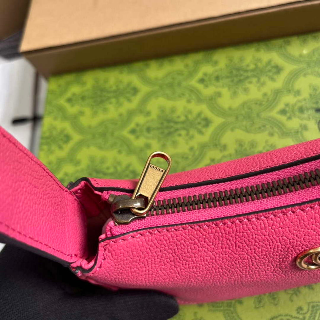 Gucci 739076 Aphrodite Mini Shoulder Bag Pink